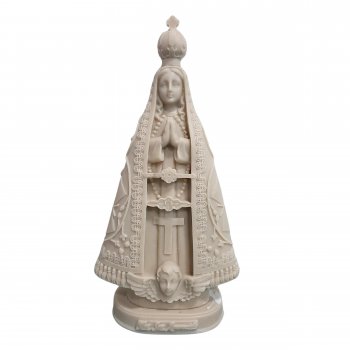 Escultura em Resina Nossa Senhora Aparecida Relevo 20 cm