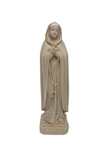 Escultura em Resina Nossa Senhora Rosa Mística 17 cm