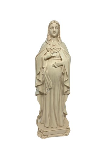 Escultura em Resina Nossa Senhora Grávida 20 cm