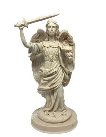 Escultura em Resina Arcanjo Uriel 21 cm